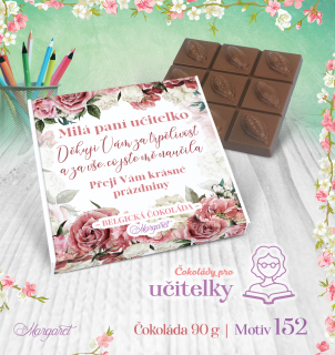 Belgická čokoláda 90 g | Motiv 152